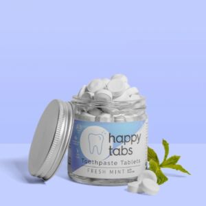 Happy Tabs Hambapasta Tabletid Fresh Mint (Fluoriidiga) - 80 Tabletti