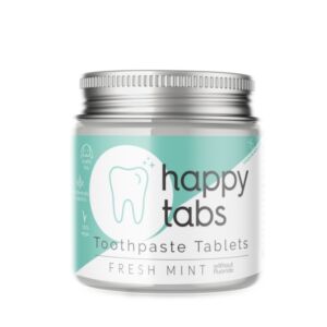 Happy Tabs Hambapesutabletid &Amp;Quot;Värske Piparmünt&Amp;Quot; (Ilma Fluoriidita)